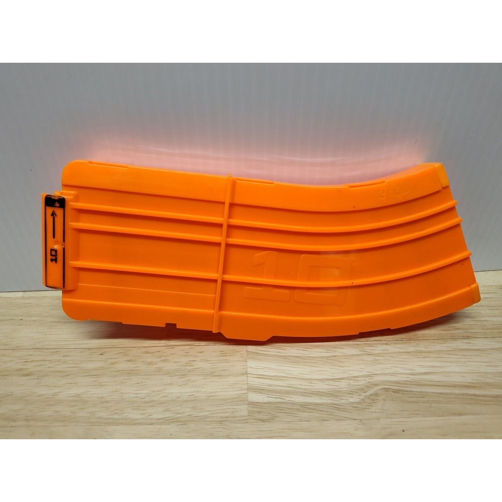Nerf N-Strike Elite 10 Round Dart Ammo Magazine Clip Orange Original